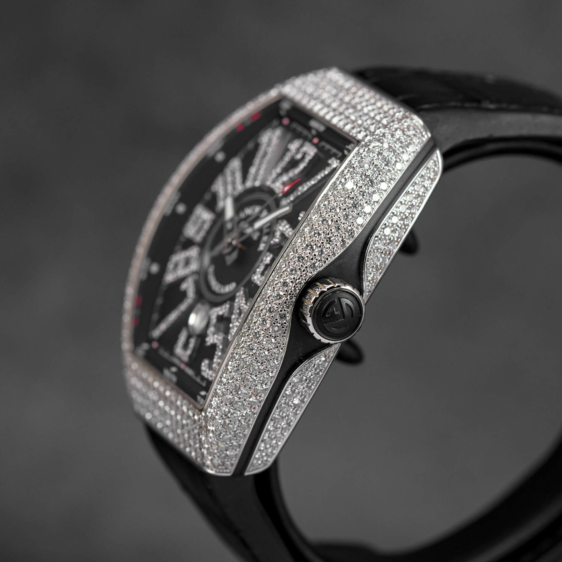VANGUARD V45 BLACK DIAL DIAMOND SET (2017)