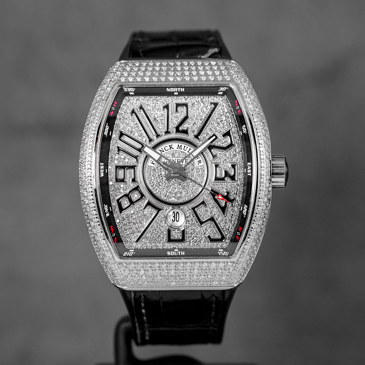 harga franck muller vanguard v45 black diamond