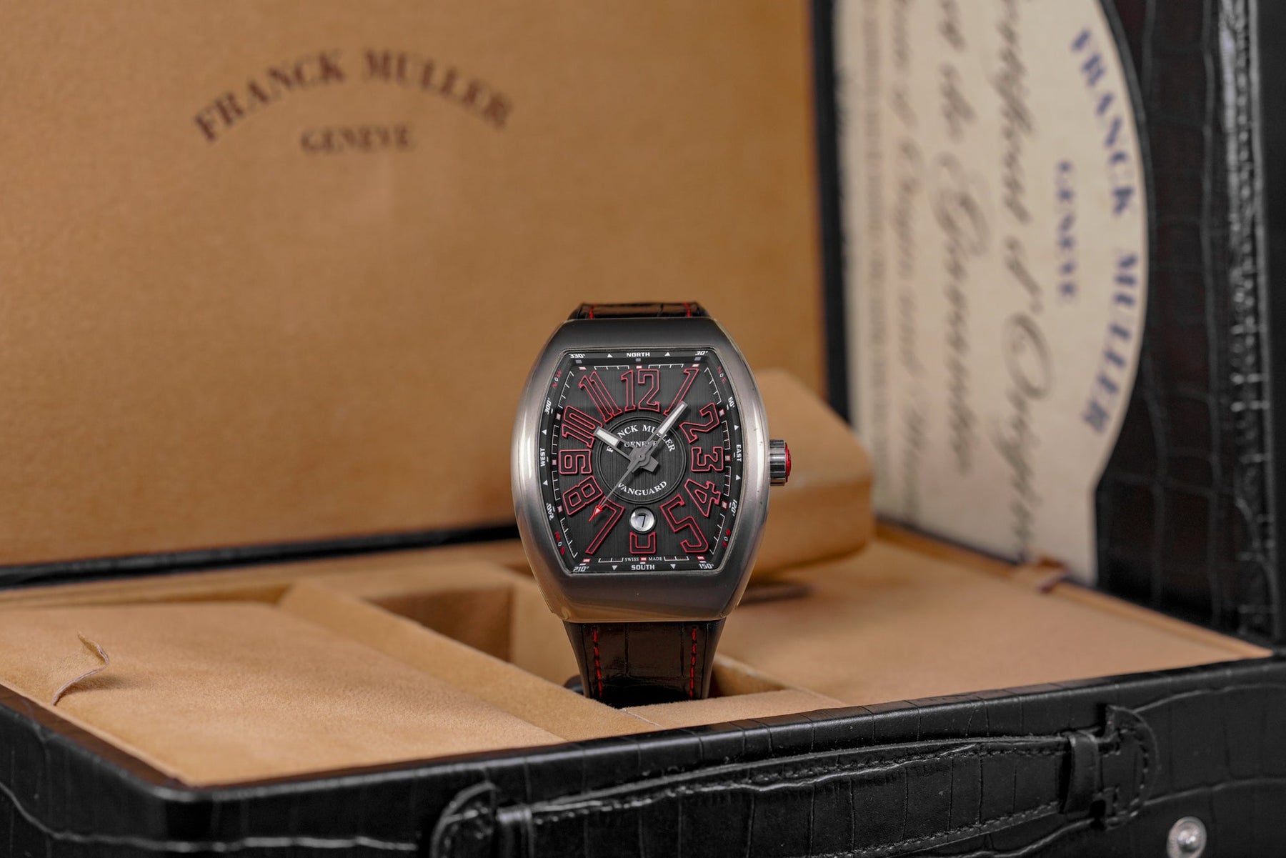 VANGUARD V45 TITANIUM BLACK RED (2020)
