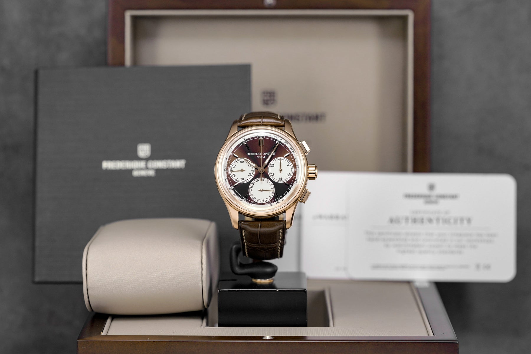 harga frederique constant manufacture classic rosegold
