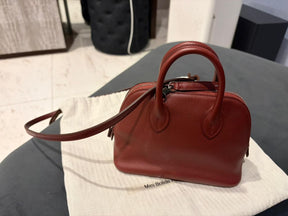 MINI BOLIDE 1923 HANDBAG ROUGE H BAG WITH PALLADIUM