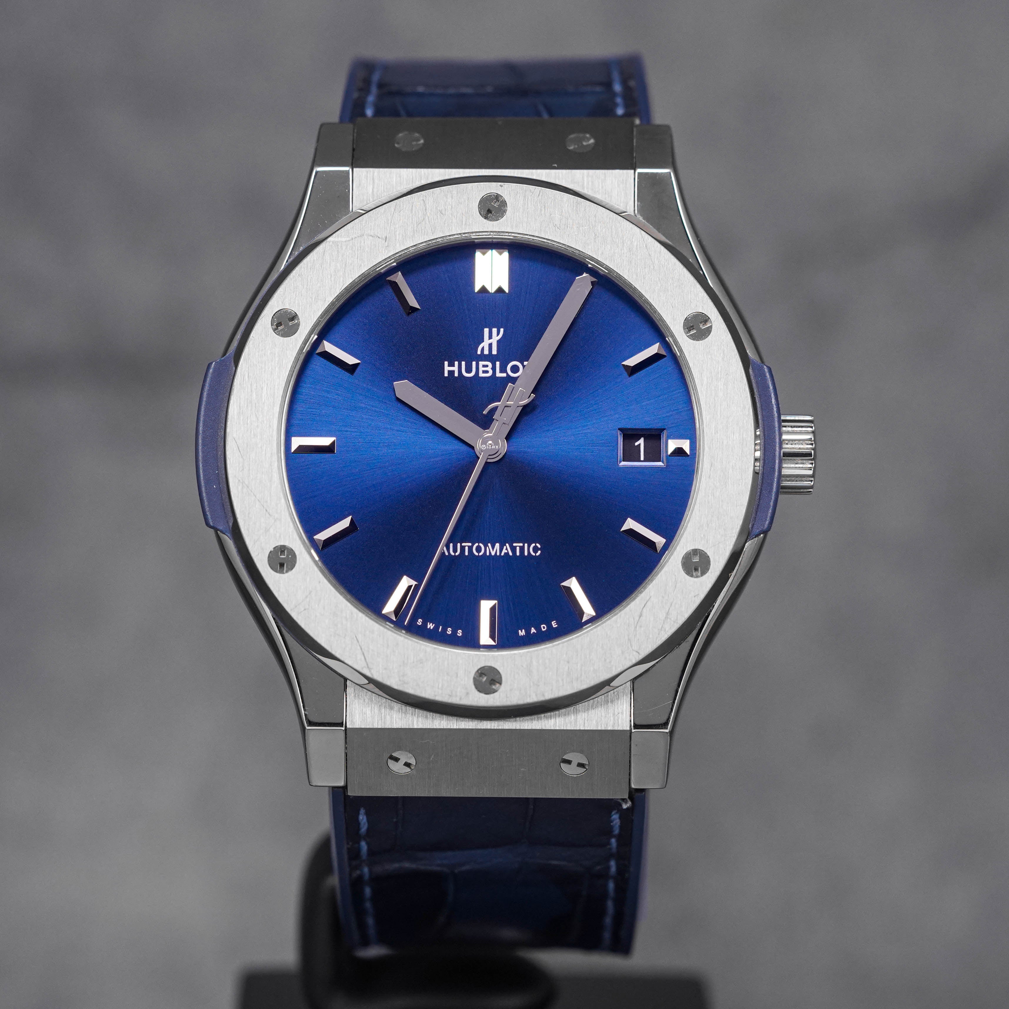 CLASSIC FUSION 45MM TITANIUM BLUE (2022)