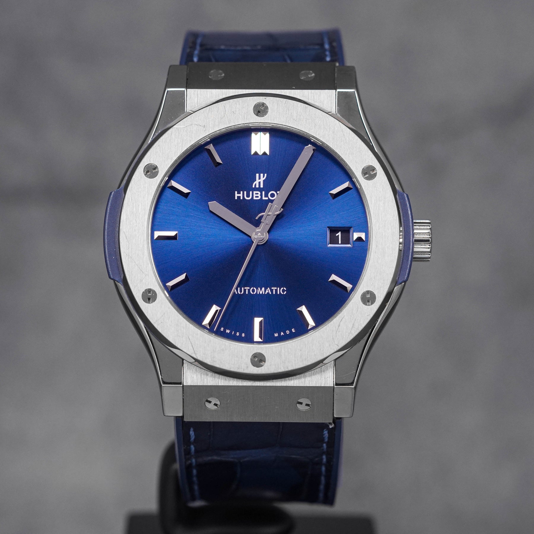 CLASSIC FUSION 45MM TITANIUM BLUE (2022)
