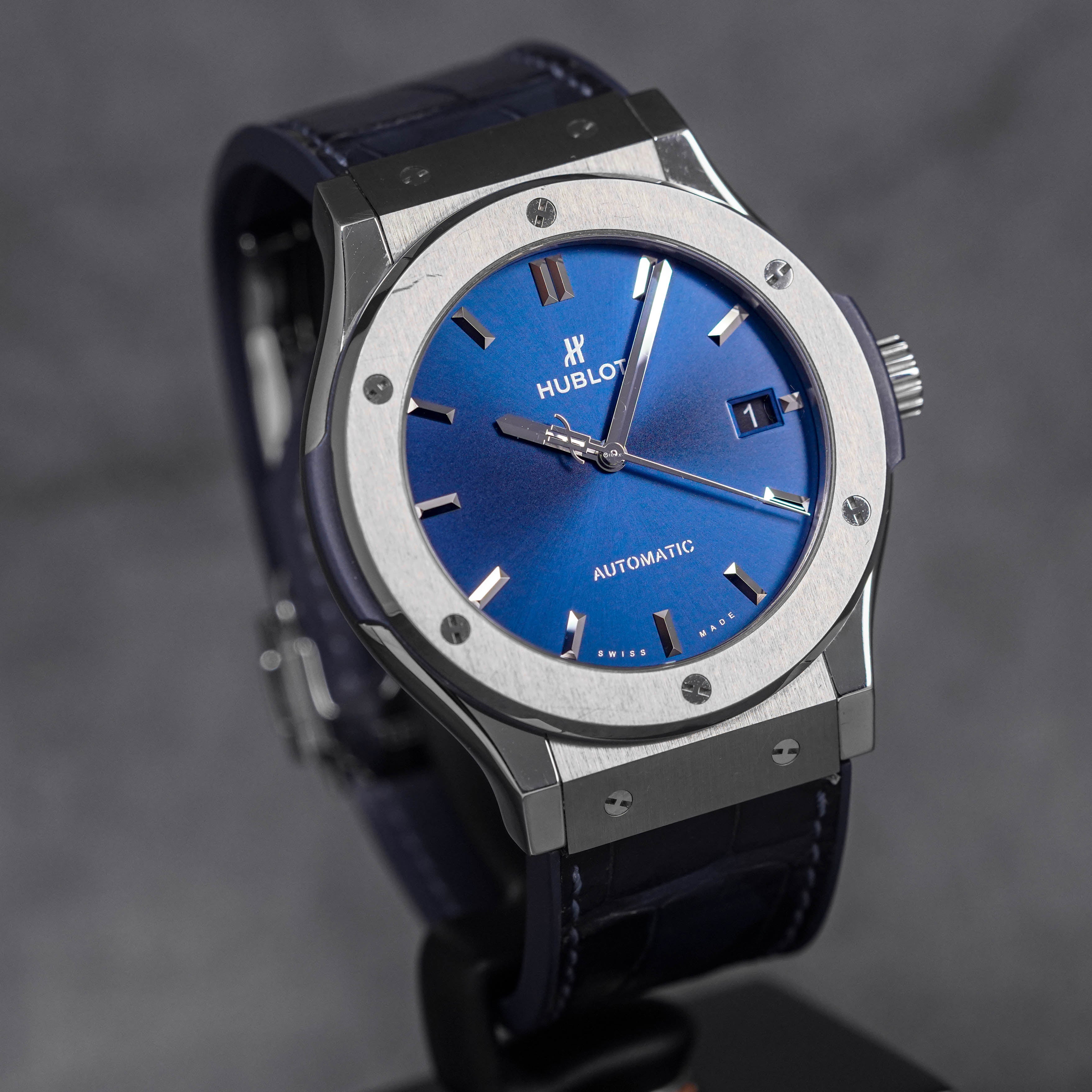 CLASSIC FUSION 45MM TITANIUM BLUE (2022)