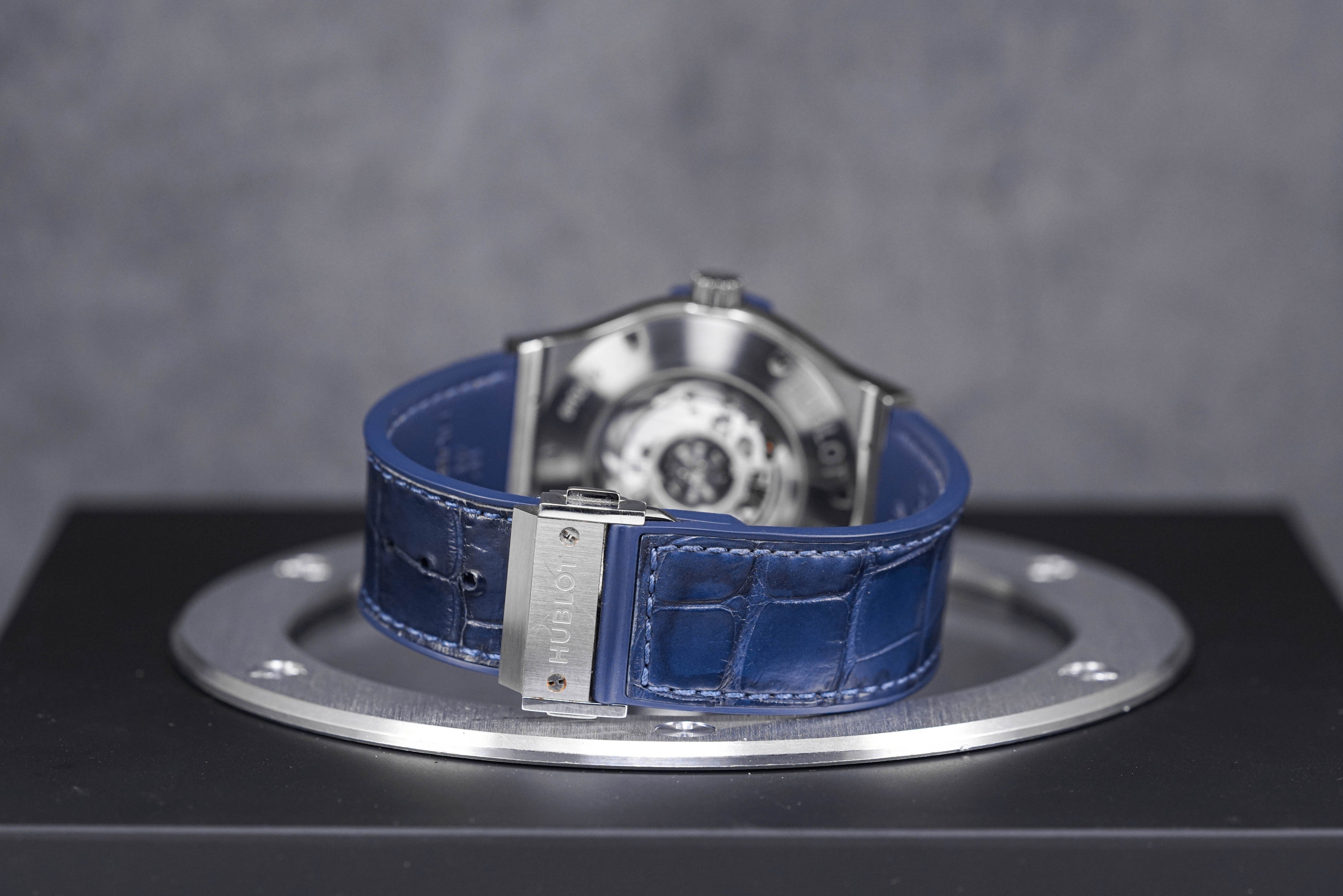 CLASSIC FUSION 45MM TITANIUM BLUE (2022)