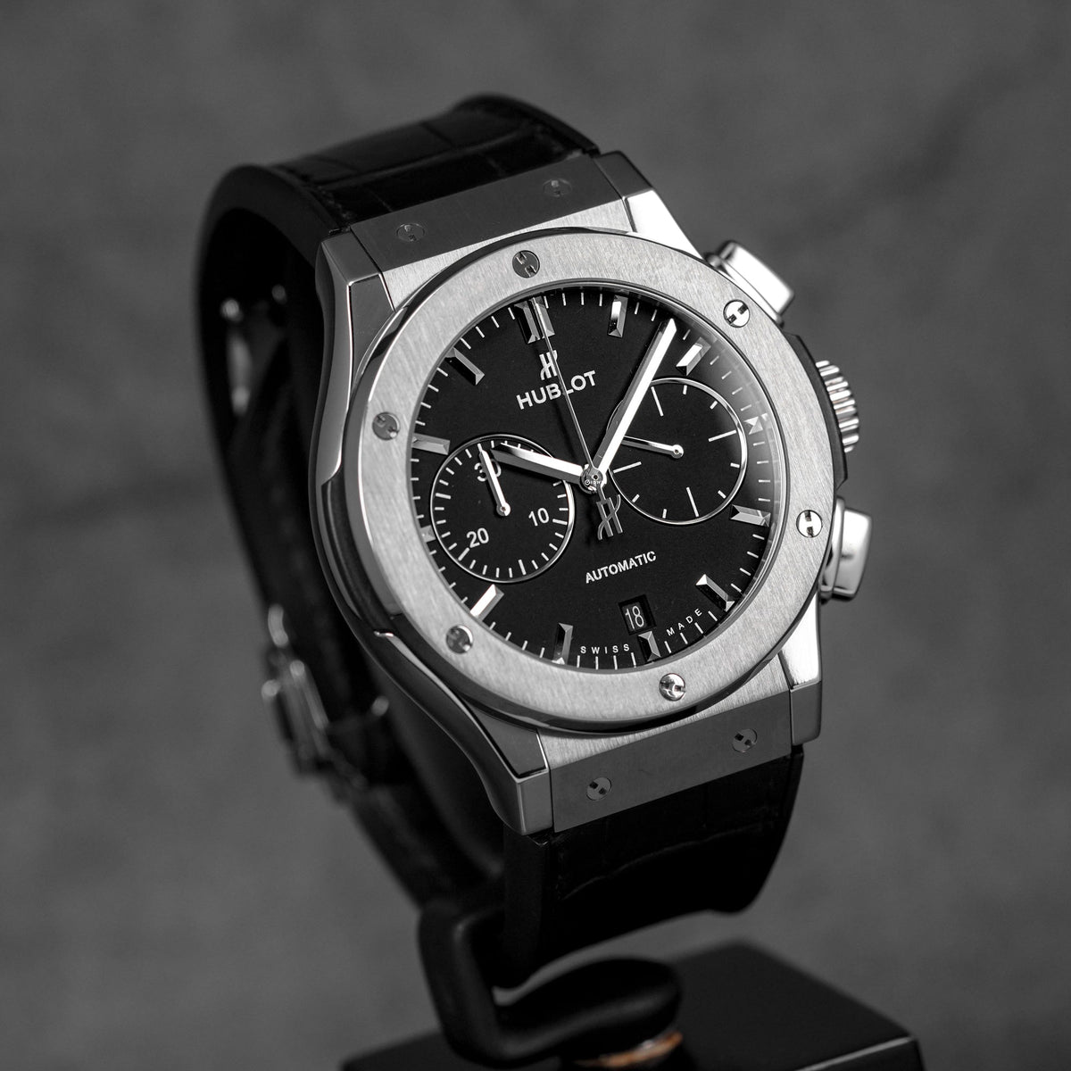 CLASSIC FUSION 45MM CHRONOGRAPH TITANIUM BLACK (2018)