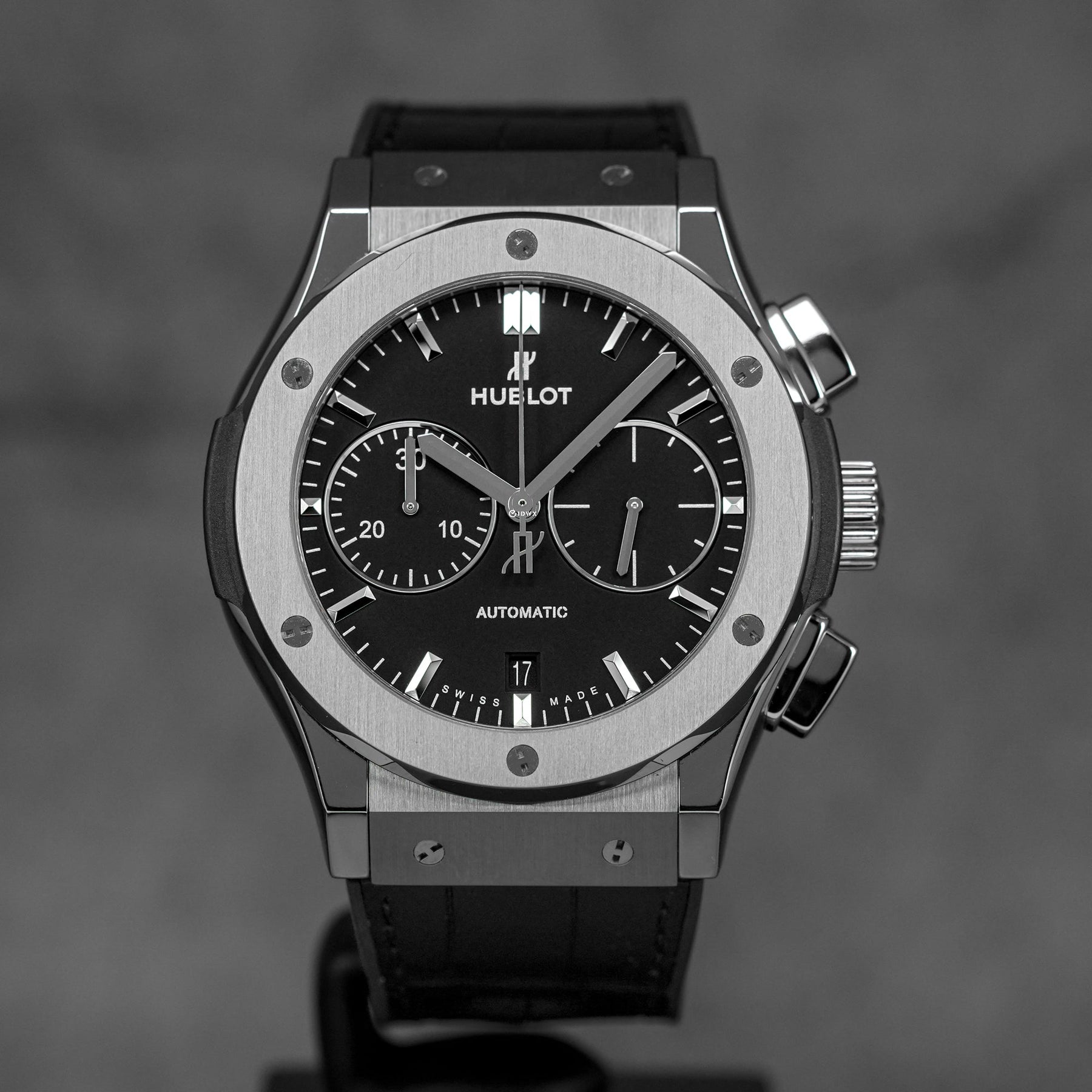 harga hublot classic fusion 45 chronograph black