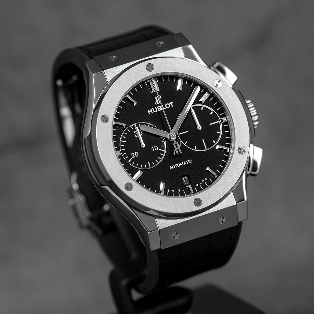 harga hublot classic fusion 45 chronograph black