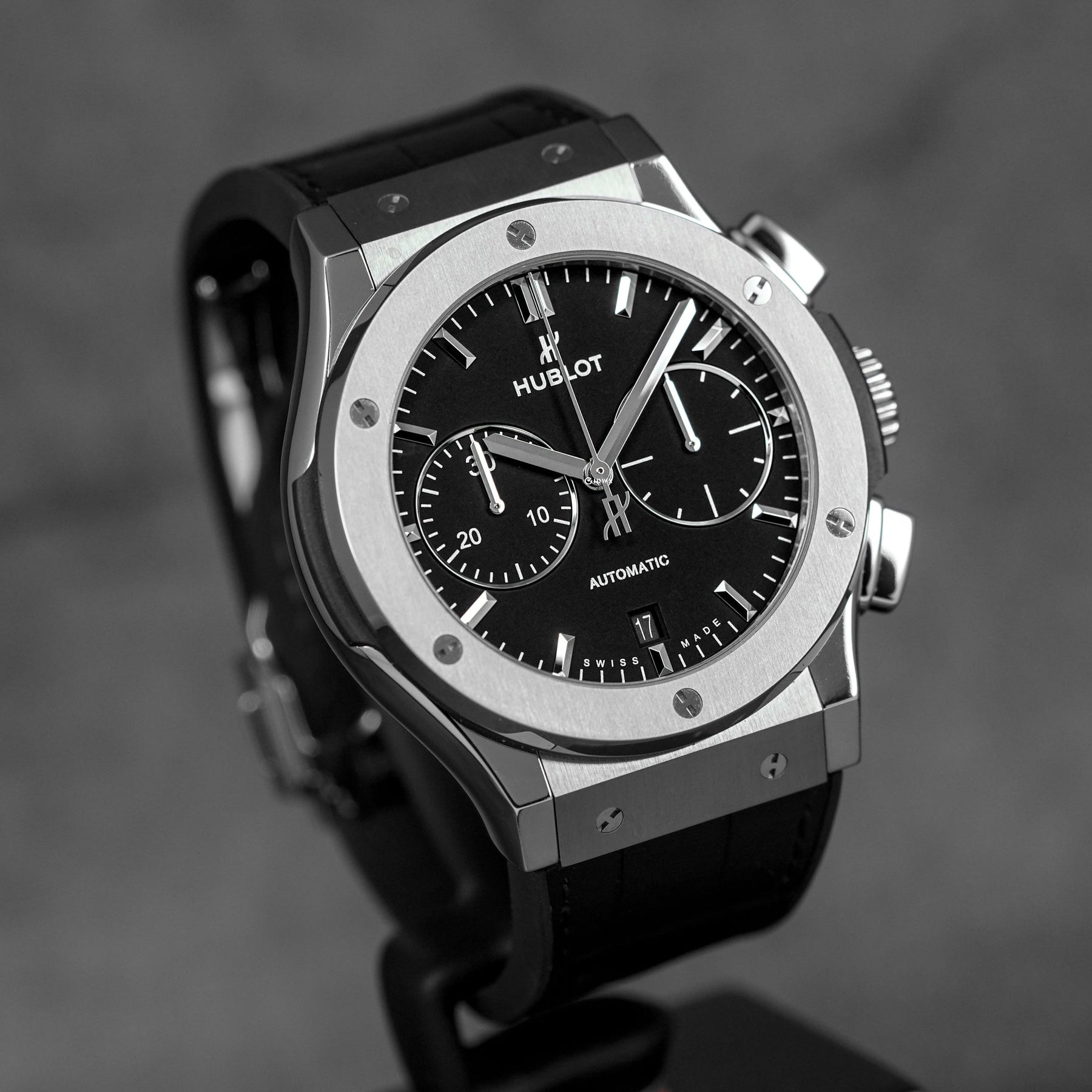 harga hublot classic fusion 45 chronograph black