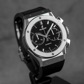 harga hublot classic fusion 45 chronograph black