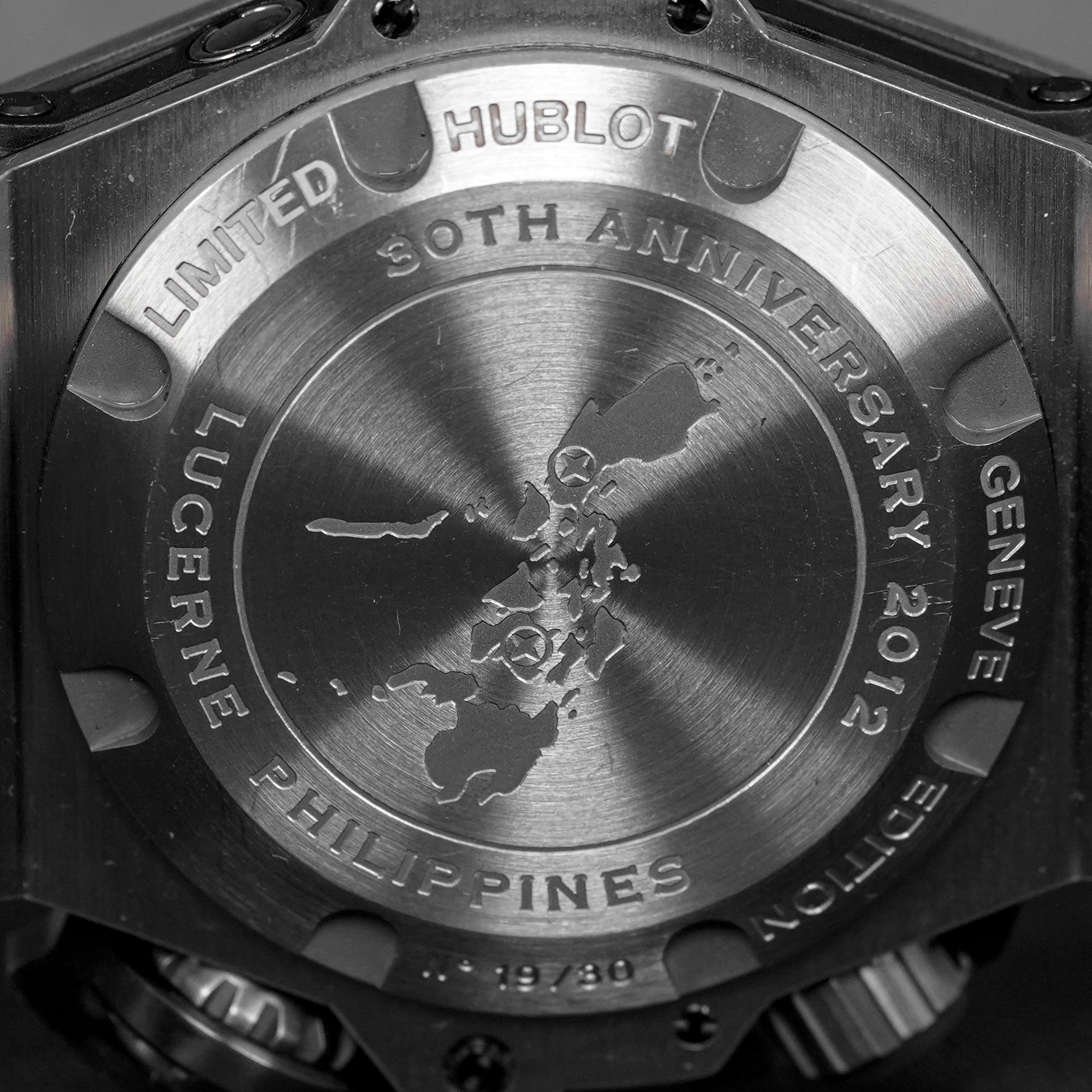 KING POWER 48MM OCEANOGRAPH DIVER 4000 'LUCERNE PHILIPPINES' 30TH ANNIVERSARY 2012 TITANIUM BLUE DIAL LIMITED EDITION (WATCH & BOX)