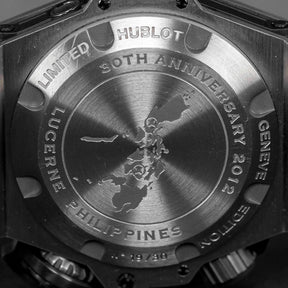KING POWER 48MM OCEANOGRAPH DIVER 4000 'LUCERNE PHILIPPINES' 30TH ANNIVERSARY 2012 TITANIUM BLUE DIAL LIMITED EDITION (WATCH & BOX)