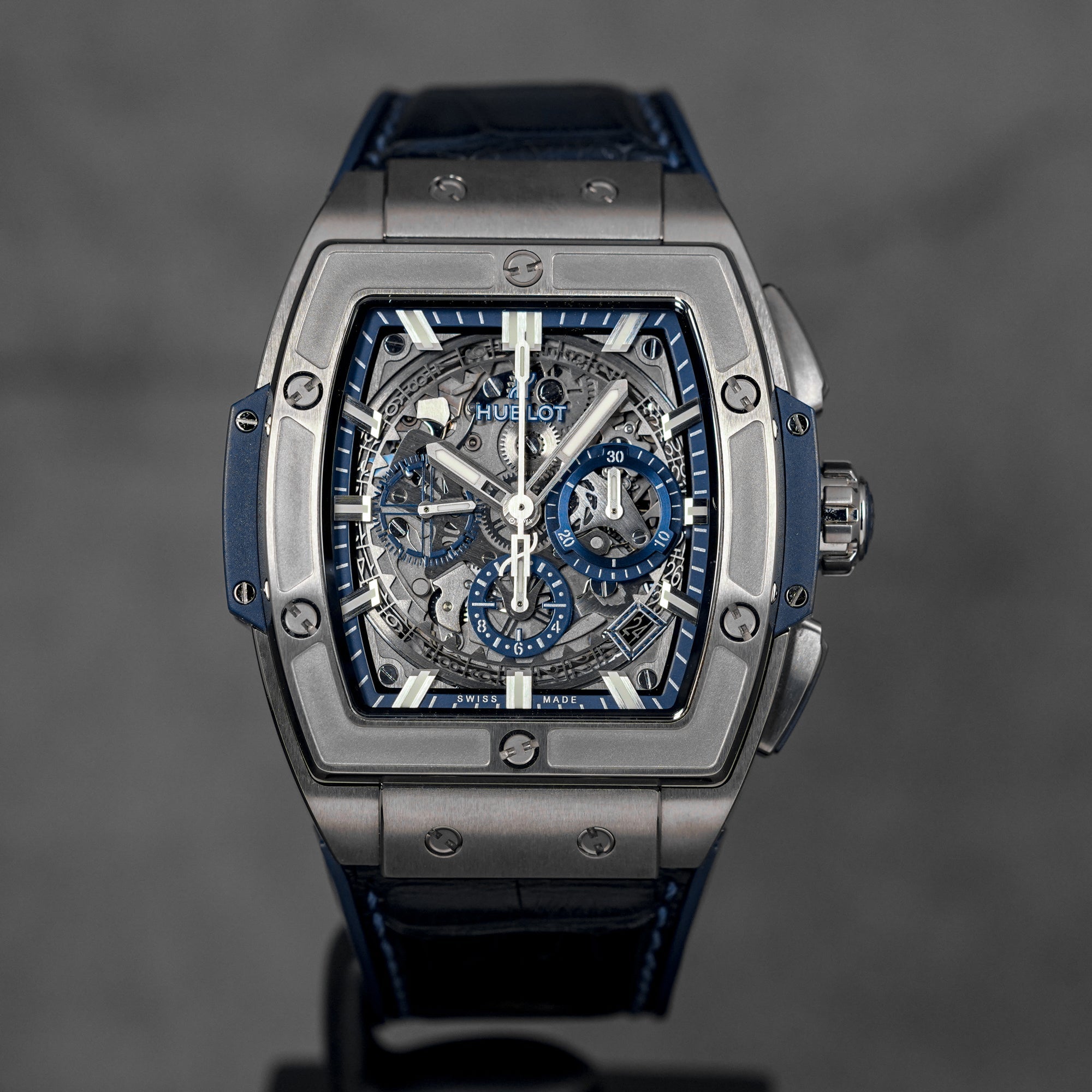 SPIRIT OF BIG BANG 42MM TITANIUM BLUE DIAL (2019)