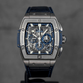 SPIRIT OF BIG BANG 42MM TITANIUM BLUE DIAL (2019)