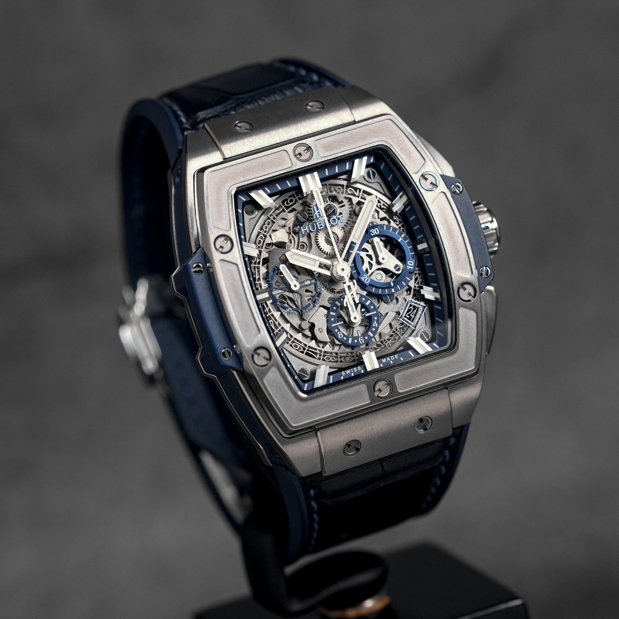 SPIRIT OF BIG BANG 42MM TITANIUM BLUE DIAL (2019)