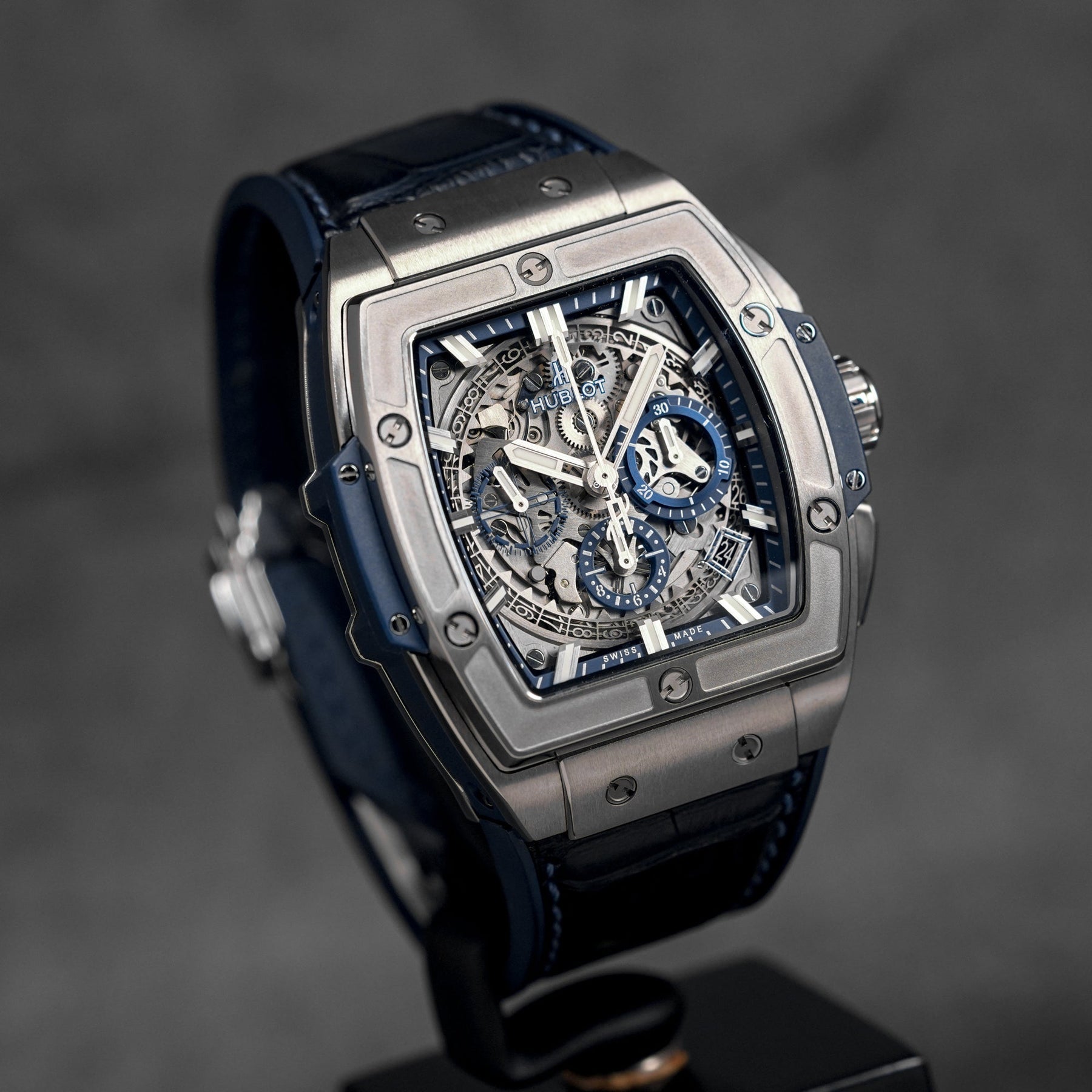 SPIRIT OF BIG BANG 42MM TITANIUM BLUE DIAL (2019)