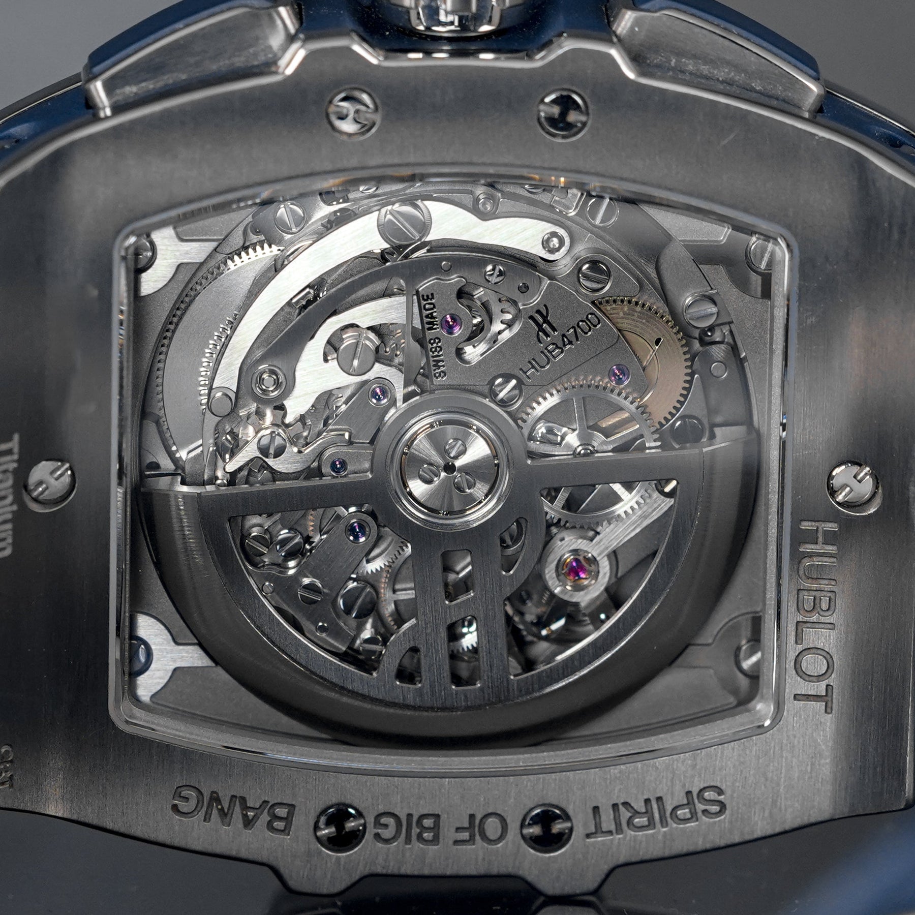 SPIRIT OF BIG BANG 42MM TITANIUM BLUE DIAL (2019)