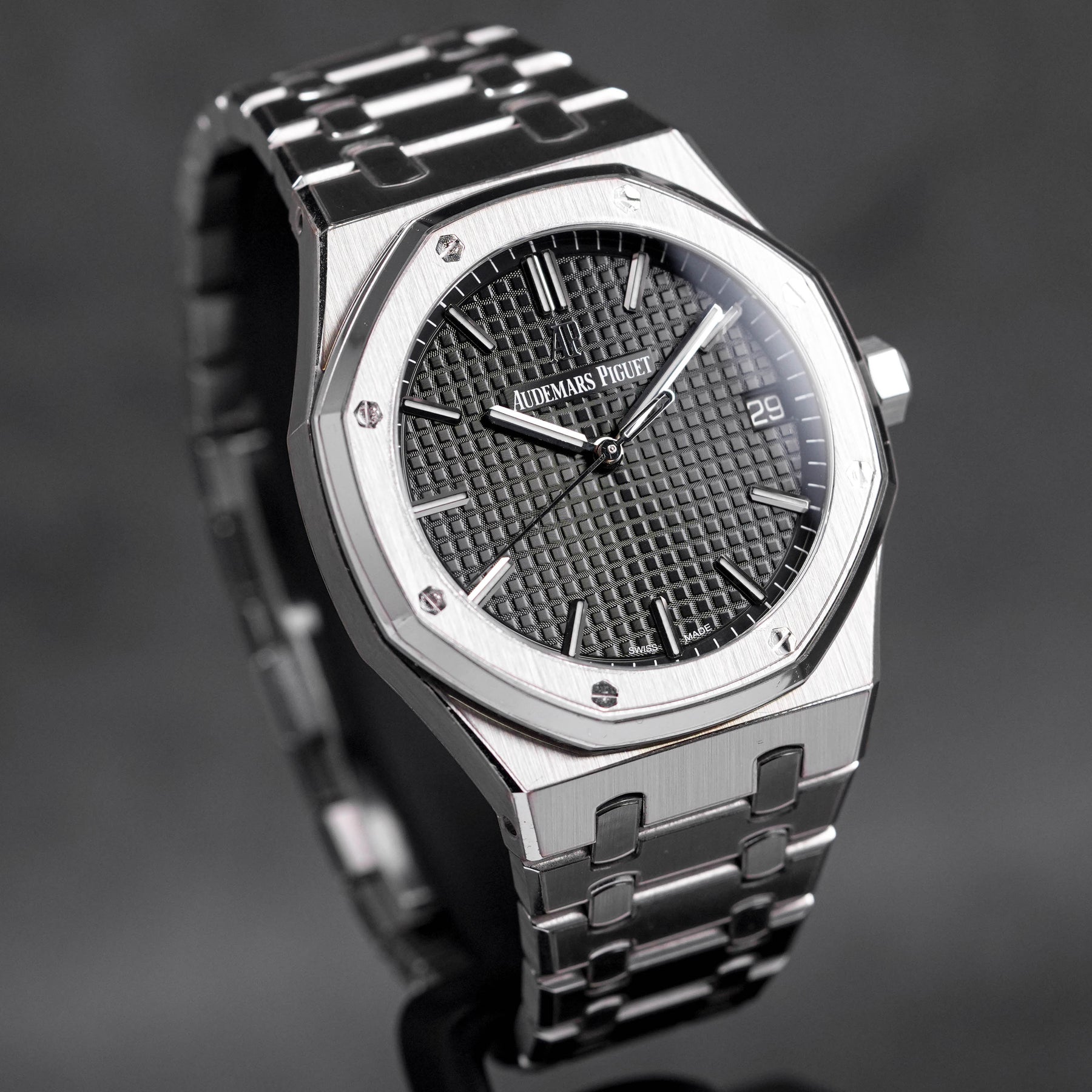 ROYAL OAK 41MM 15500 BLACK DIAL (2020)