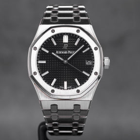 ROYAL OAK 41MM 15500 BLACK DIAL (2020)