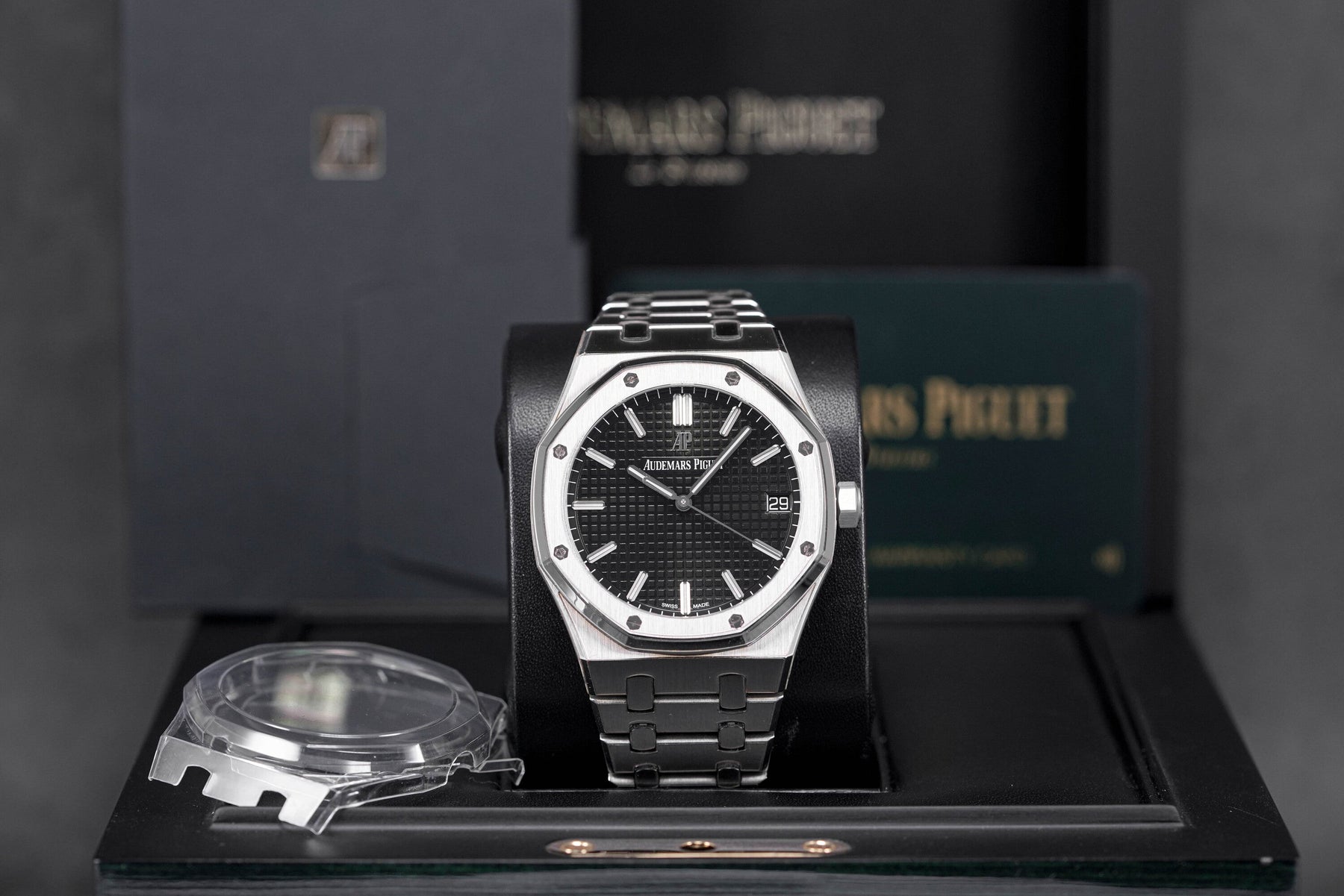 ROYAL OAK 41MM 15500 BLACK DIAL (2020)