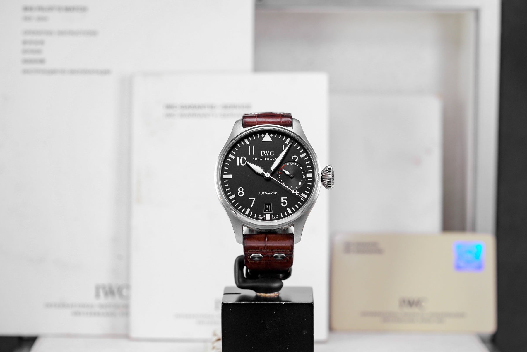 harga iwc big pilot 7 days 46mm black