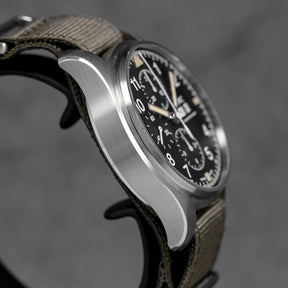 harga iwc pilot chrono 43 black