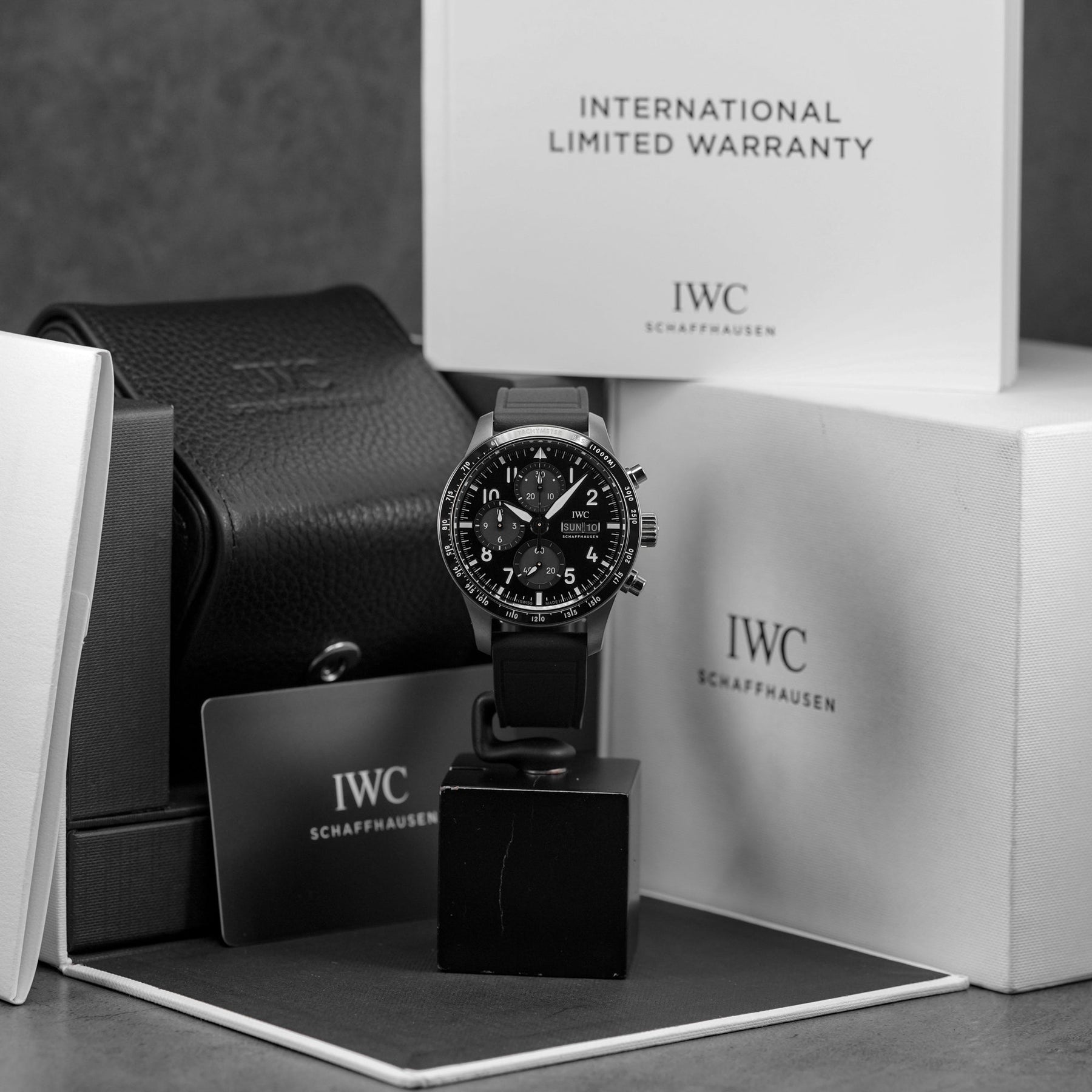 PILOT PERFORMANCE CHRONOGRAPH 41 AMG TITANIUM BLACK DIAL (2025)