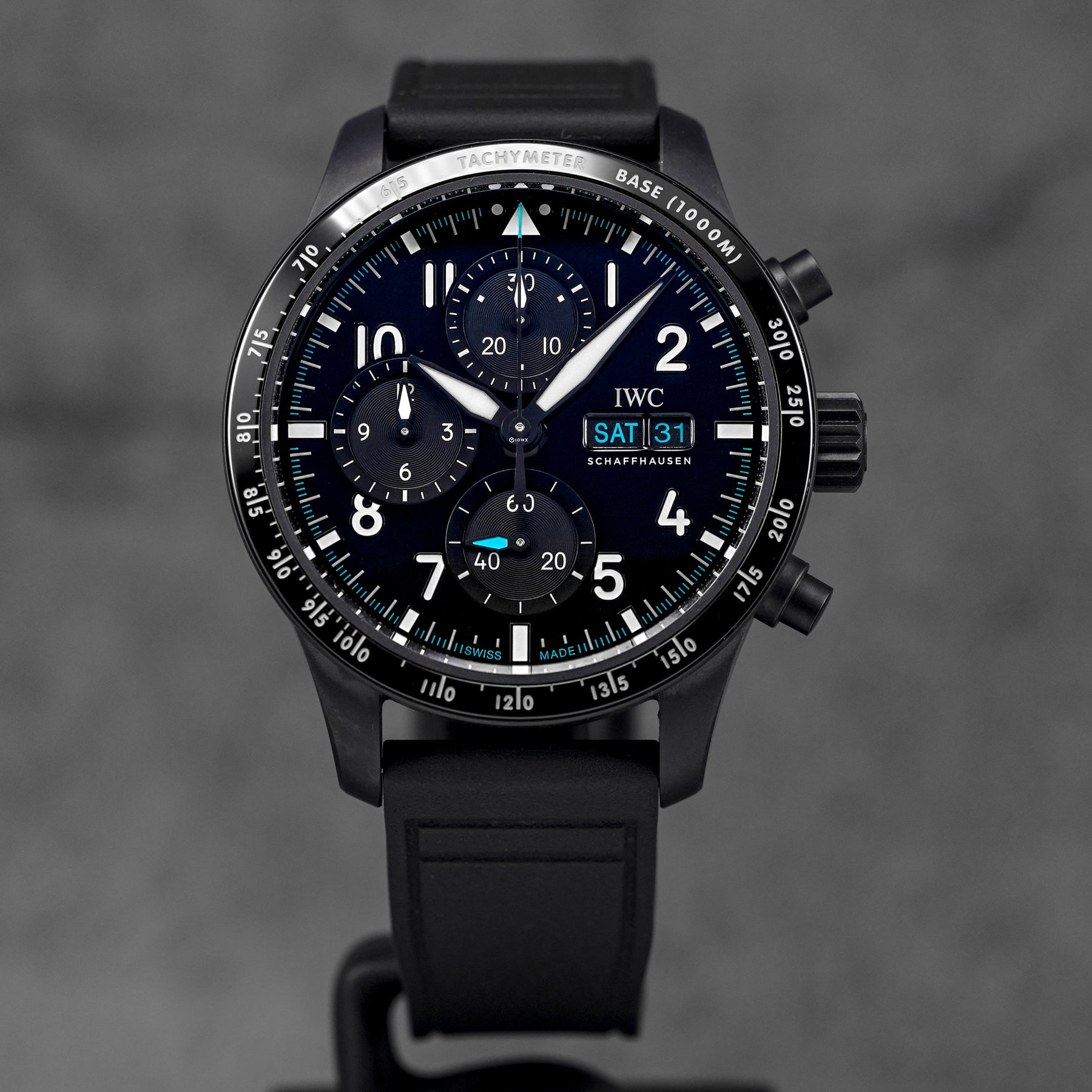 harga iwc pilot performance chronograph f1 team