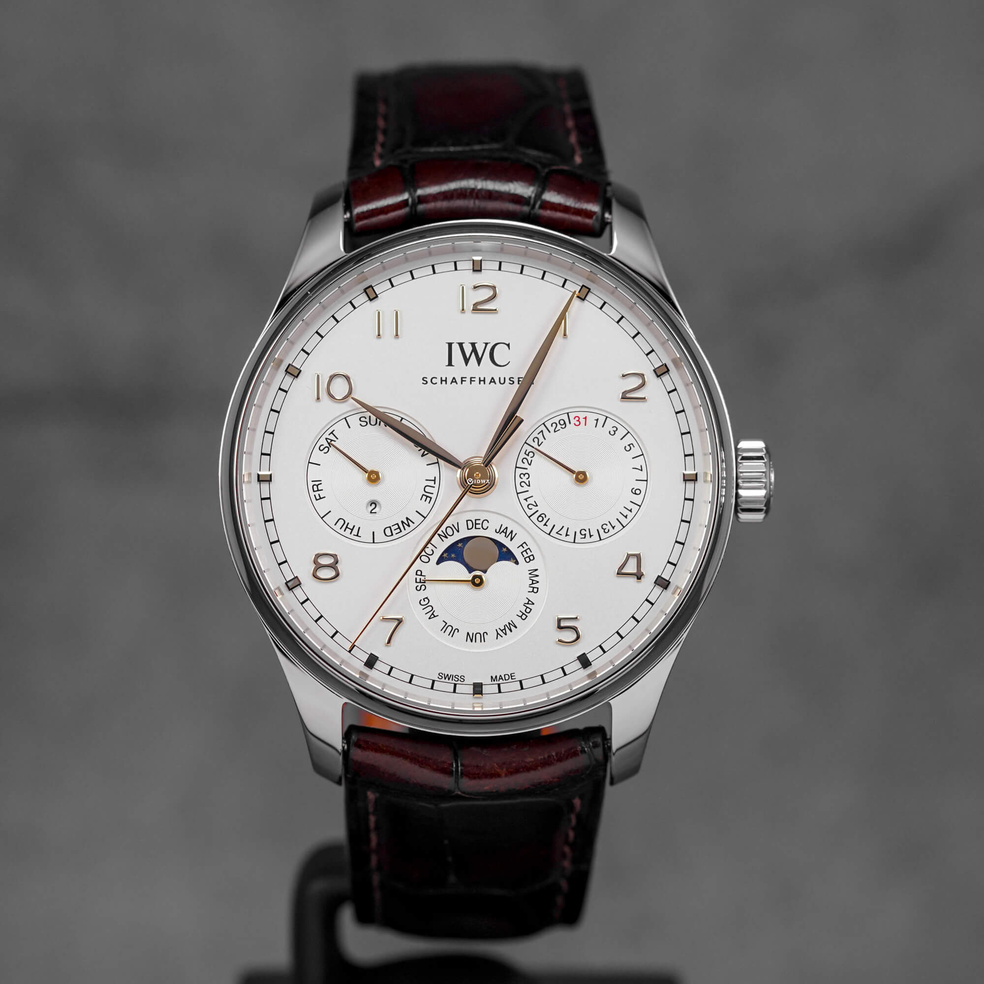 PORTUGIESER 42MM PERPETUAL CALENDAR SILVER DIAL (2021)