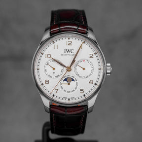 PORTUGIESER 42MM PERPETUAL CALENDAR SILVER DIAL (2021)