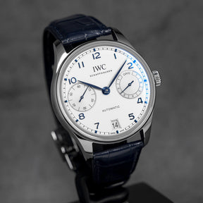 PORTUGIESER 42MM 7 DAYS SMALL SECONDS SILVER DIAL (2025)