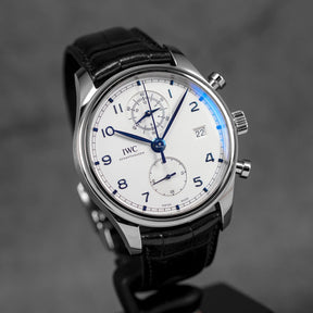 harga iwc portugieser chrono silver