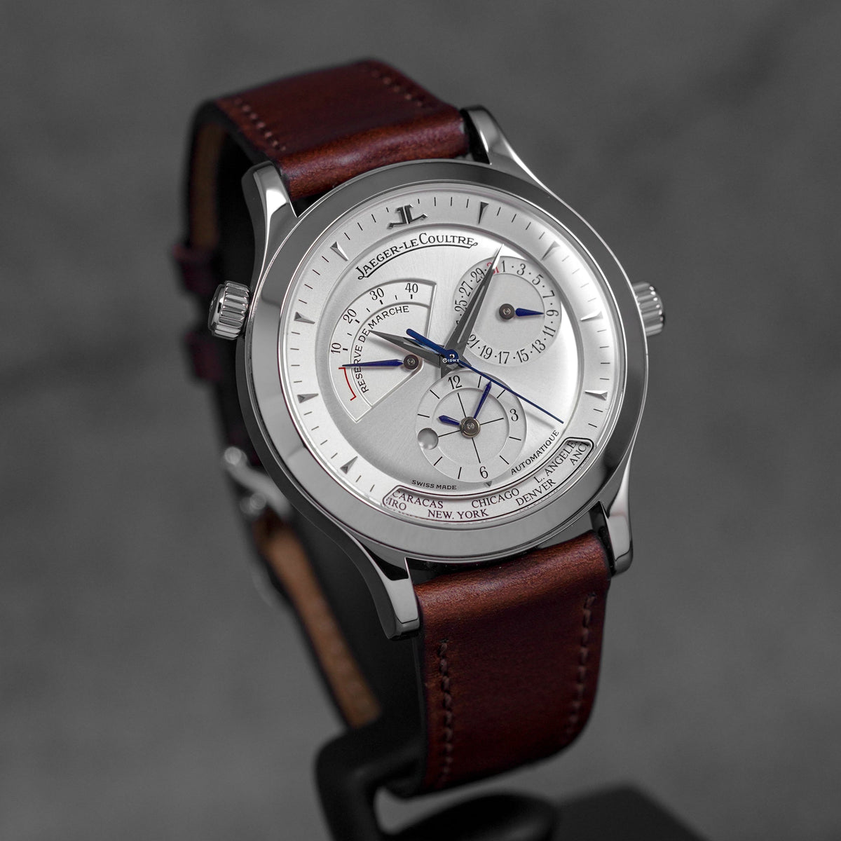 MASTER CONTROL GEOGRAPHIC SILVER DIAL (WATCH ONLY)
