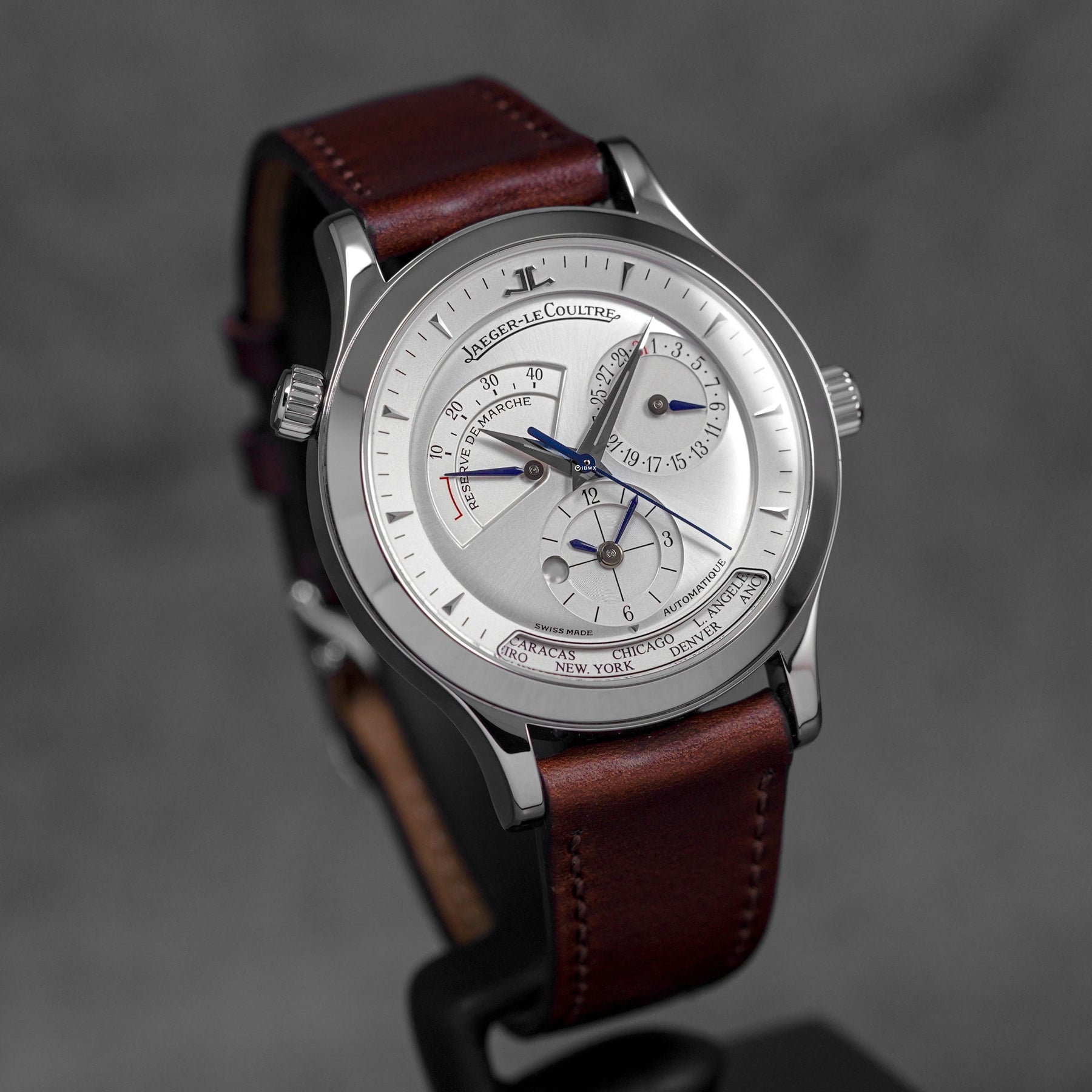 MASTER CONTROL GEOGRAPHIC SILVER DIAL (WATCH ONLY)
