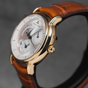 MASTER GEOGRAPHIC YELLOWGOLD SILVER DIAL (WATCH ONLY)
