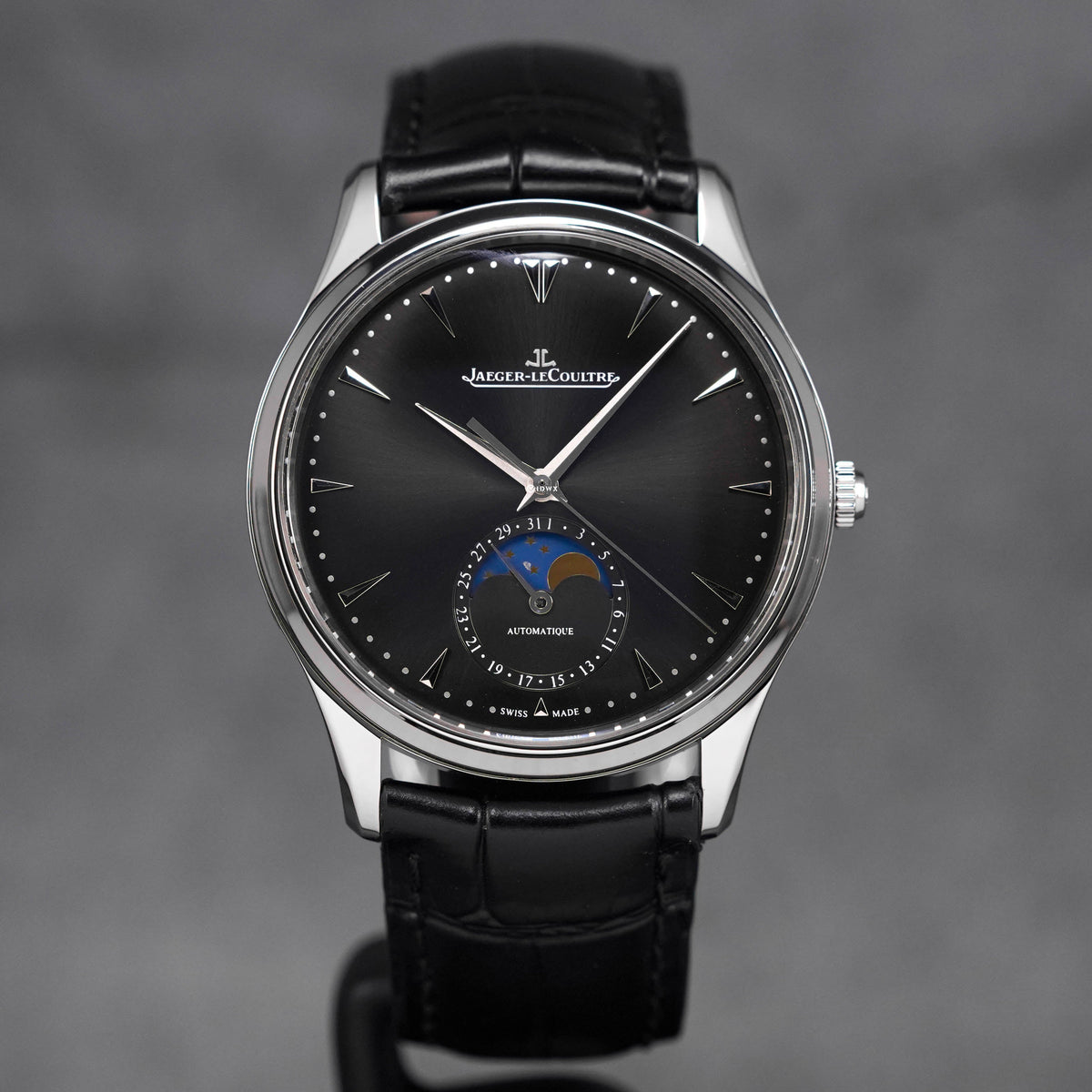 MASTER ULTRA THIN MOONPHASE BLACK DIAL (2019)