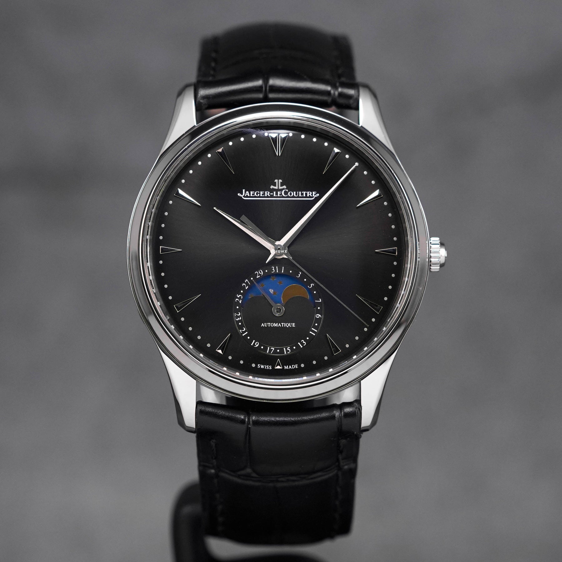 MASTER ULTRA THIN MOONPHASE BLACK DIAL (2019)
