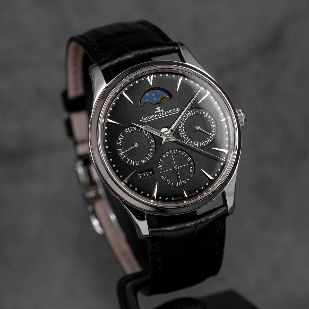 MASTER ULTRA THIN PERPETUAL CALENDAR BLACK DIAL (2017)