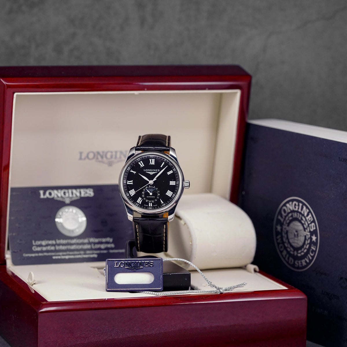 MASTER COLLECTION MOONPHASE BLACK DIAL (2022)