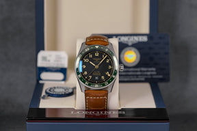 SPIRIT ZULU TIME BLACK DIAL LEATHER STRAP (2023)
