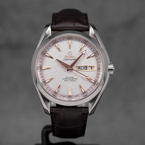 SEAMASTER AQUA TERRA 150M ANNUAL CALENDAR SILVER DIAL (2013)