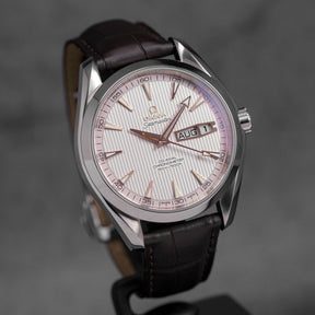 SEAMASTER AQUA TERRA 150M ANNUAL CALENDAR SILVER DIAL (2013)