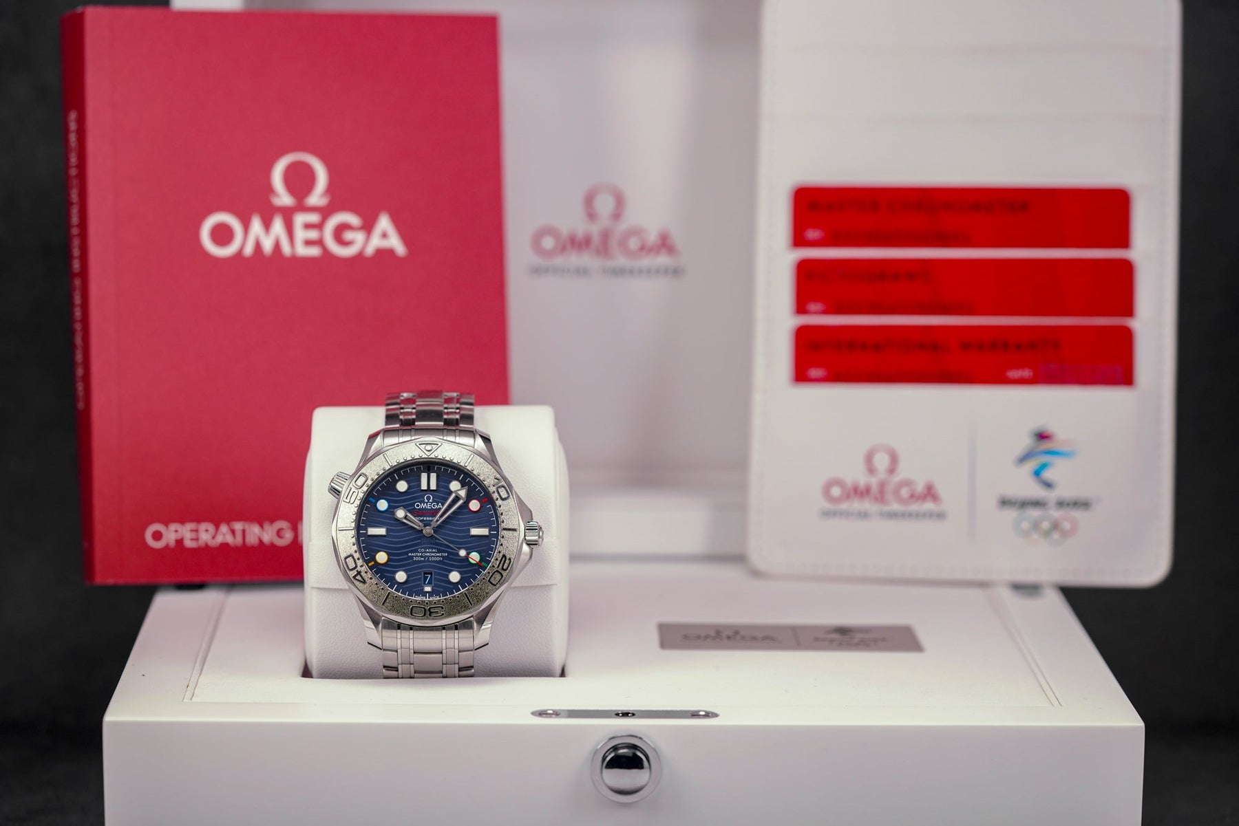 SEAMASTER DIVER 300M 'BEIJING 2022' BLUE DIAL (2022)