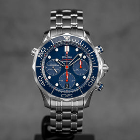 harga omega seamaster chrono blue