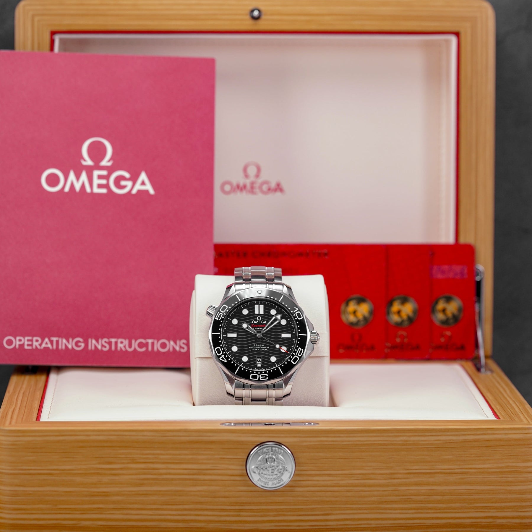 SEAMASTER DIVER 300 BLACK DIAL (UNDATED)