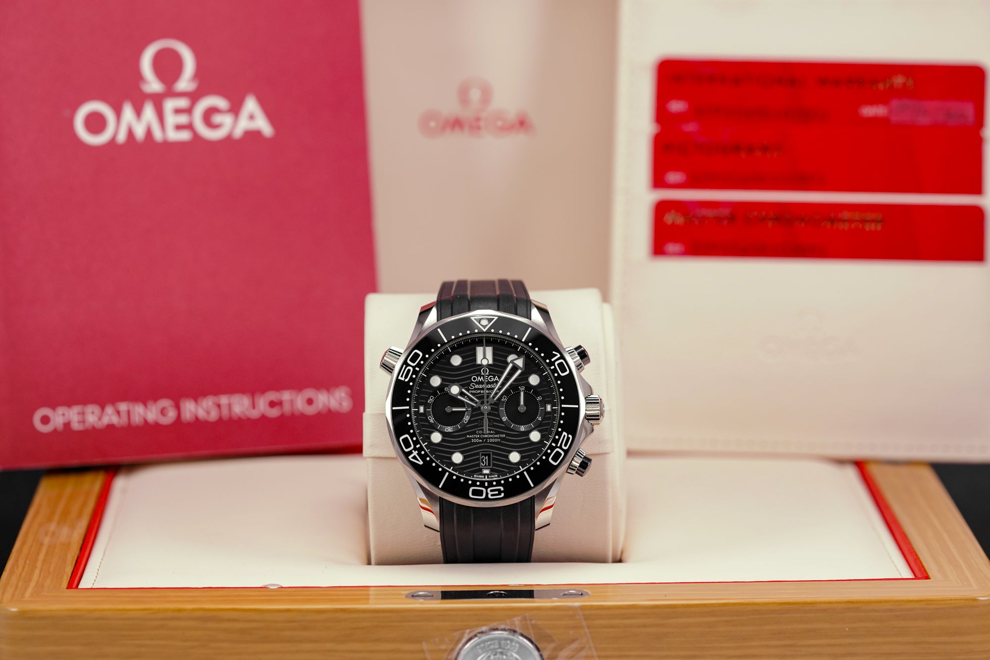 SEAMASTER DIVER 300M CHRONOGRAPH BLACK (2022)