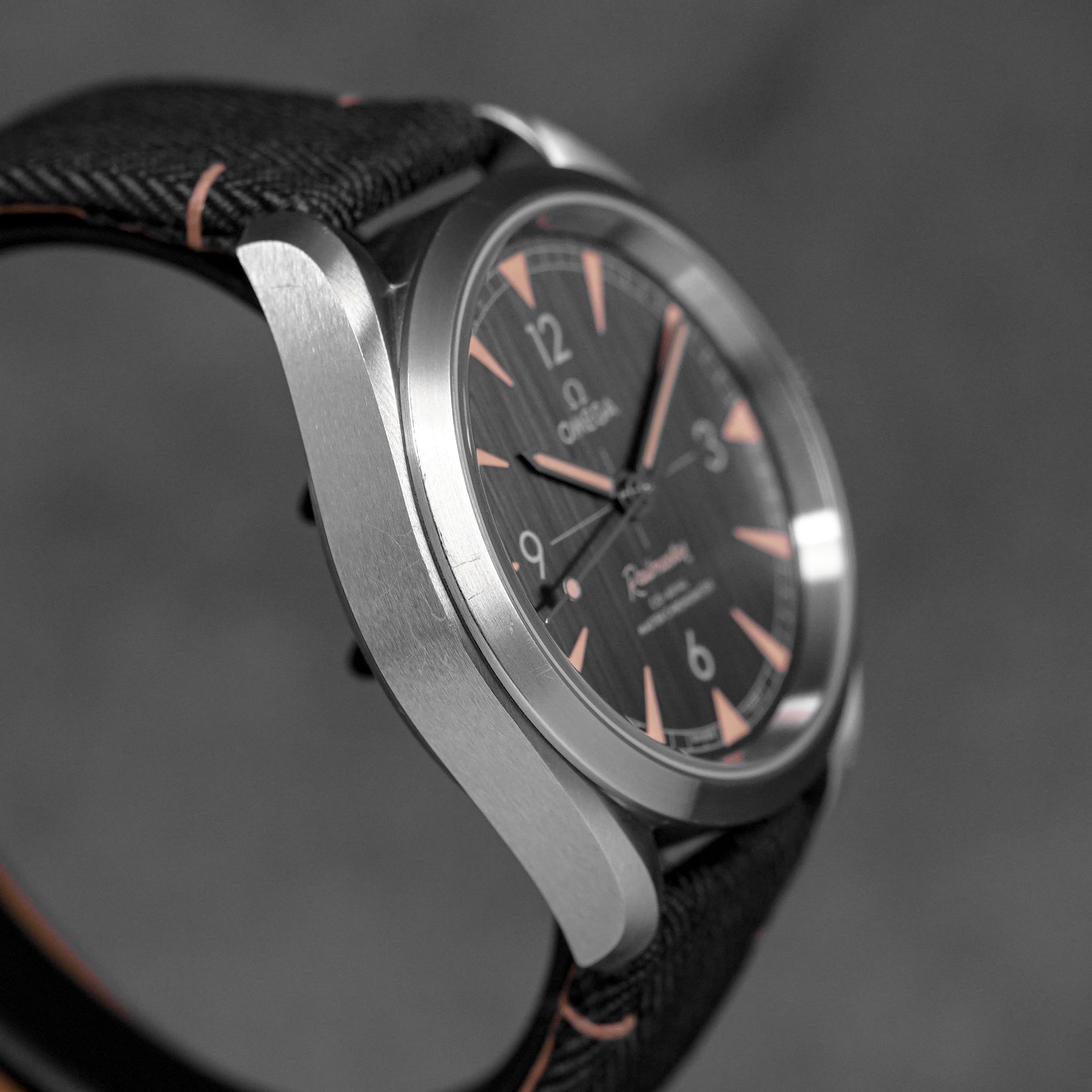 harga omega seamaster railmaster black