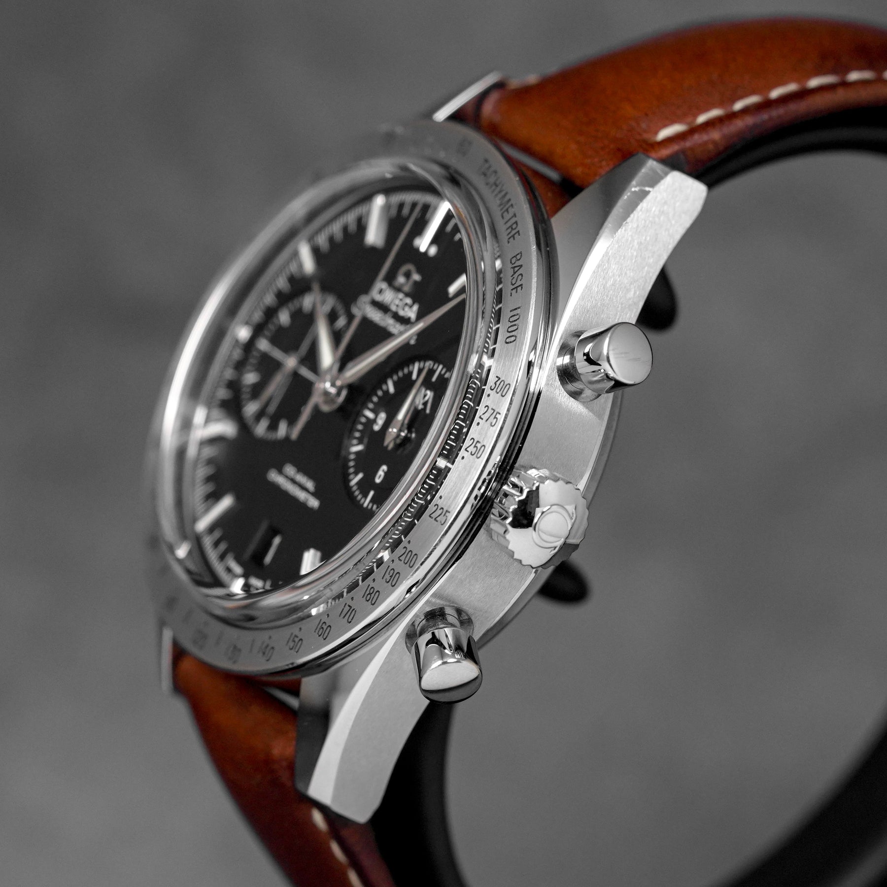 harga omega speedmaster 57 chonograph black