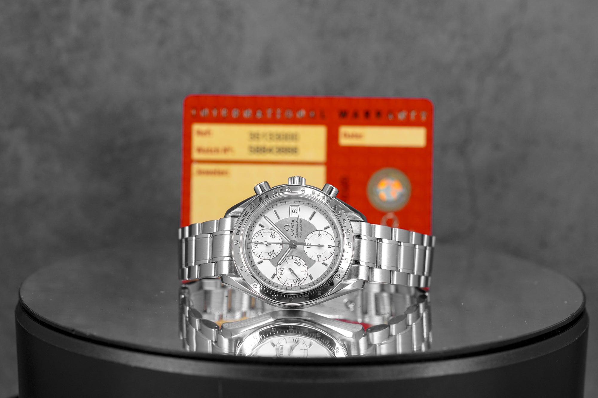 SPEEDMASTER DATE 39MM SILVER DIAL (UNDATED)
