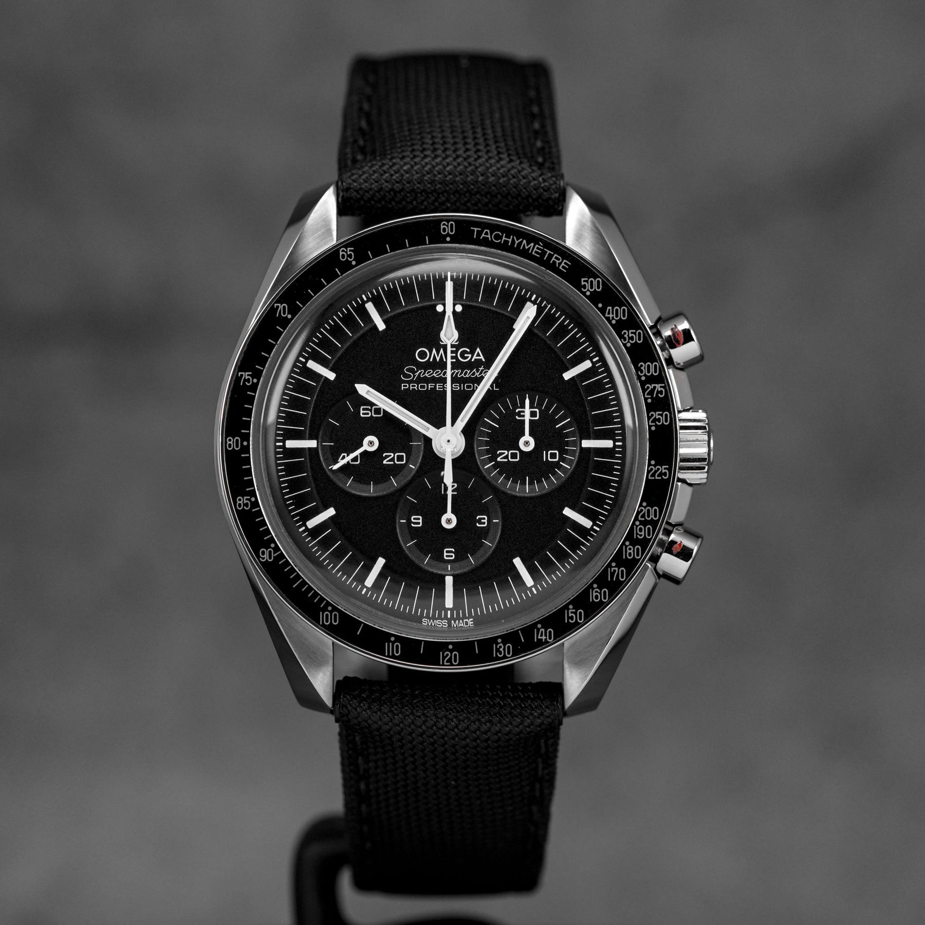 SPEEDMASTER MOONWATCH HESALITE CANVAS STRAP (2023)
